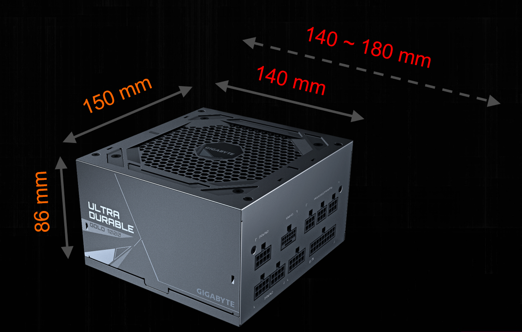 GIGABYTE GP-UD1000GM PG5 Rev2.0 Power Supply